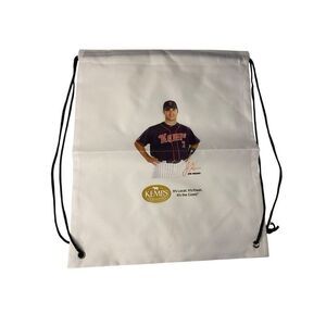 Twins Joe Mauer Baseballs Cinch Bag Drawstring Backpack Sku8